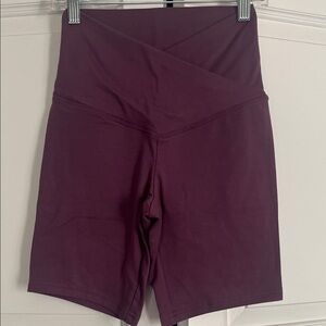 Wild Fable Women's Deep Purple Bike Shorts